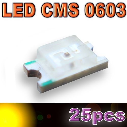 173 led cms 0603 jaune - led,