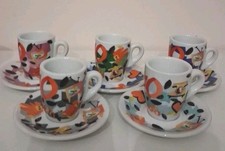 Tazzine Caffè 70 Anniversario Gaggia Design Ugo Nespolo