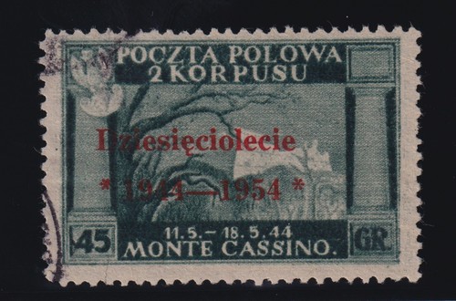 1946 corpo polacco - polacco, annullato