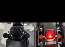 2 pezzi Indicatori di direzione Luce Indicatore Lens Copertina Per Harley Dyna 