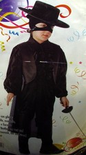 VESTITO CARNEVALE ZORRO