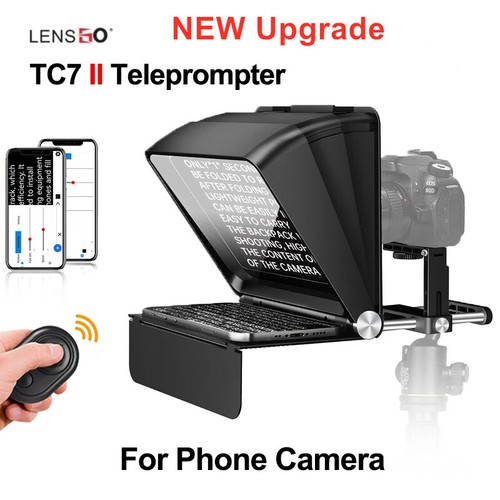 Teleprompter pieghevole lensgo - teleprompter,