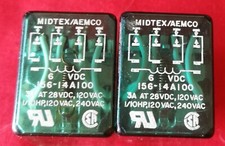  Relè Midtex/Aemco 4PDT bobina DC6V 156-14A100