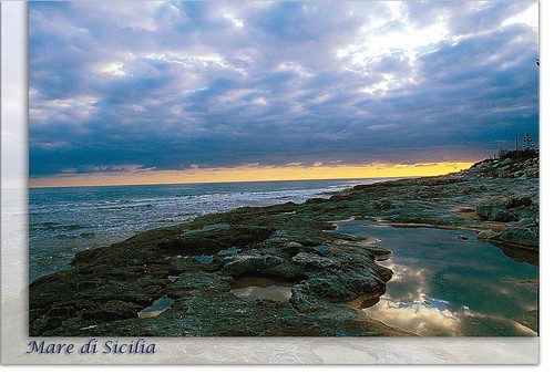 Cartolina sicilia maganuco - cartolina,