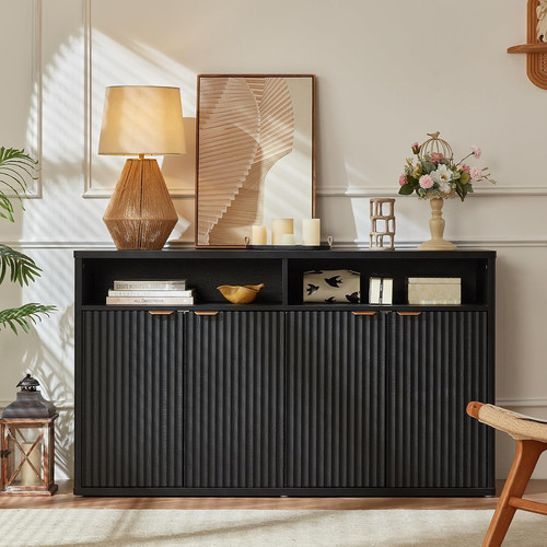Fluted buffet cabinet with - buffet,