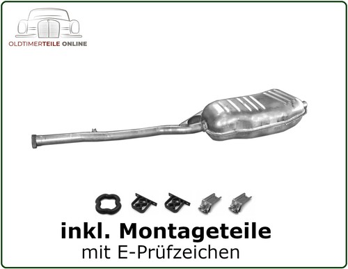 Silenziatore per bmw serie - serie, 3