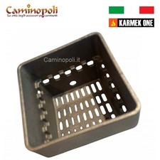 Braciere Crogiolo Karmek One in ghisa per stufa a pellet Londra Como Nizza