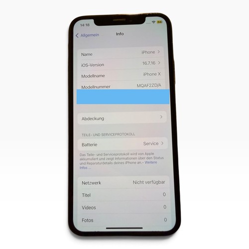 Apple iphone 256gb grigio - iphone, x