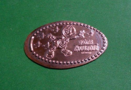 Space mountain penny allungato - space,