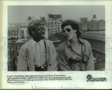 1987 Press Photo Todd Rolle &