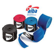 GREEN HILL FASCE BENDAGGI BENDE BOXE APPROVATI IBA KICK BOXING NERO ROSSO BLU