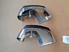 Fiat 850 900 238 1100T 127 128 Corno Cromato Corno Paraurti NUOVO Originale SET