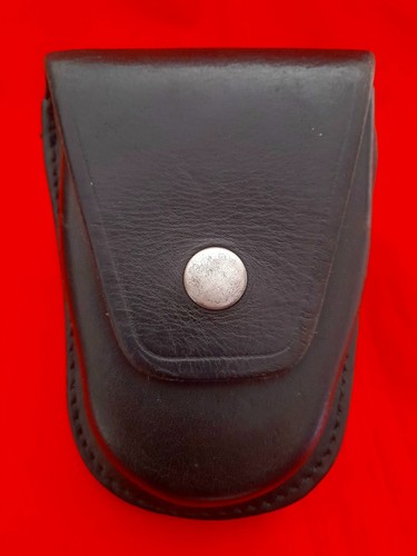 Porta manette cuoio cc - porta,