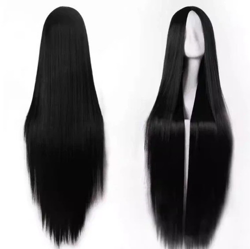 Capelli lunghi lisci neri