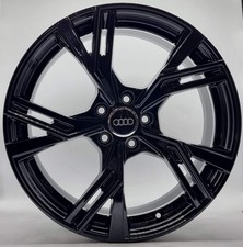 4 cerchi lega nuovi audi a4 a5 a6 q2 q3 q5 r19 nero lucido lt005242