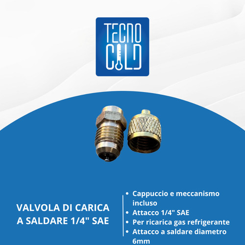 Valvola carica saldare - carica, a