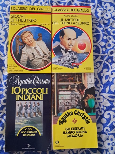 Lotto oscar gialli agatha - lotto,