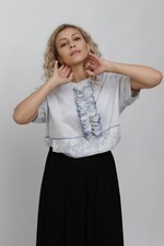 T-shirt Frilly fatta a mano