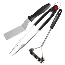 Set di 3 Utensili per Barbecue