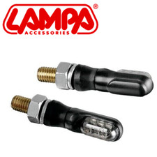 Coppia Mini frecce LED Universali Lampa Nano omologate Moto - Scooter  40x12 mm