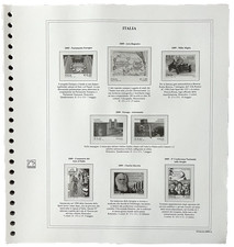 Fogli Album Masterphil Falcon Italia Repubblica 2009 singoli