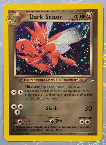 Dark scizor 105 neo - dark, 9/105