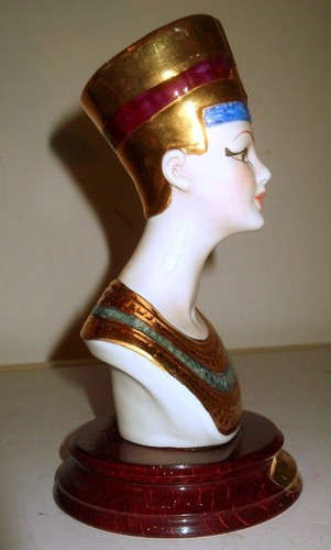 Nefertiti busto porcellana - busto,