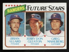 1980 topps 673 - topps, rangers