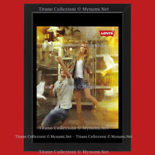 Anni ' 00  * Pubblicità Originale "Levi's, Life is Calling, Colombe Bianche" Cor