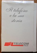 *GADGET SCATOLA TELECOM  PER SCHEDE TELEFONICHE IL TELEFONO E LA SUA STORIA