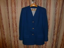 Tailleur elegante color BLU COBALTO. Usato pochissimo.