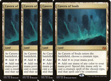 Set 4x Cavern of Souls - MtG