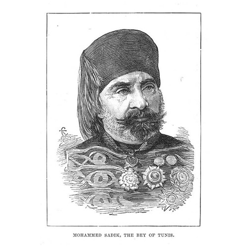 Tunisia mohammed sadik bey - sadik, il