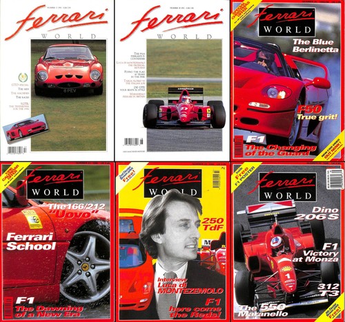 Ferrari world magazine lot - ferrari,