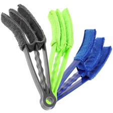 3 Pcs Pennelli Pulizia Auto