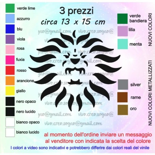 Adesivo stickers pezzi - , 3