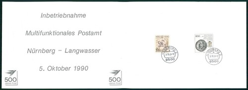 Deutsche post geschenk 1990 - deutsche,