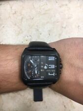 orologio Police quadrante rettangolare e cinturino in pelle 