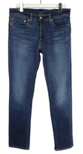Levi's Premium Big E lotto 511 jeans uomo W34/L34 blu denim nuovi baffi