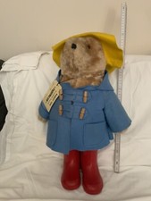 Pupazzo Peluche Orso Paddington Vintage 45 Cm Originale 