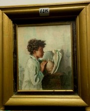 Dipinto Antico - Bimbo con