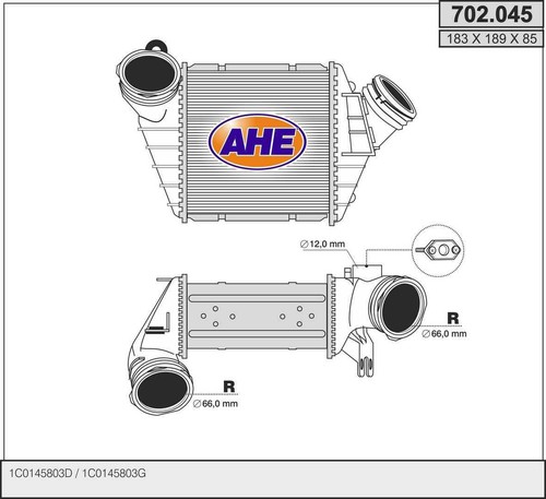 Intercooler new beetle - intercooler,