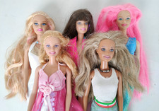 Lotto 5 Barbie Fashion doll