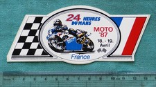 Mans 24h moto 1987 - le, sticker