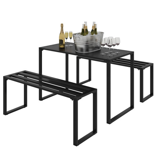 Set mobili esterno tavolo - tavolo, +
