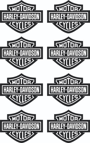 Adesivi harley davidson - adesivi, 8