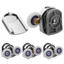  Ruote Rulli Porta Doccia 4pz Ricambi Top e Fondo Doccia 