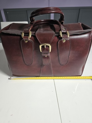 Vintage borsone cuoio anni - vintage,