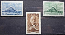 Russia 1947 23° Anniversario morte di Lenin serie Linguellata MH* (C.ST)