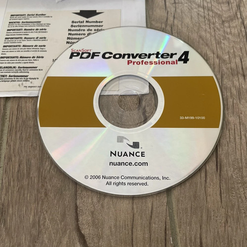 Nuance pdf converter - nuance,